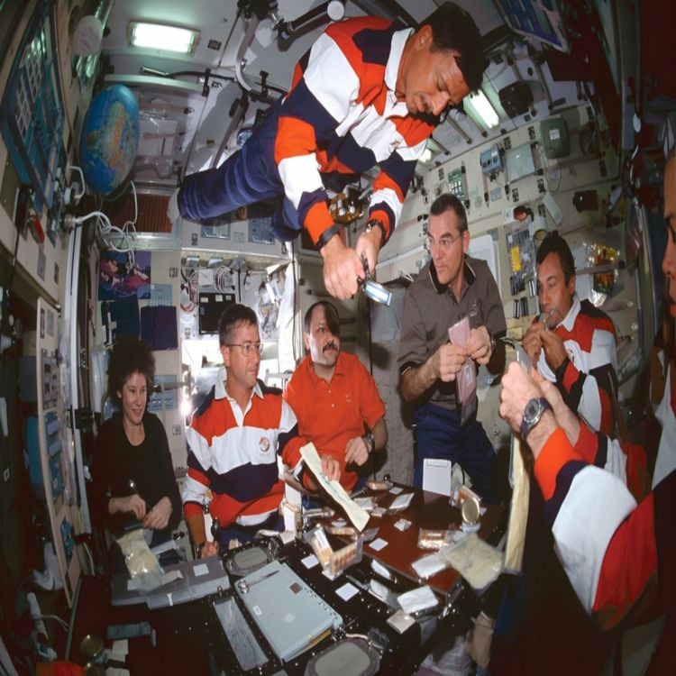 Is the international space station high enough cover art